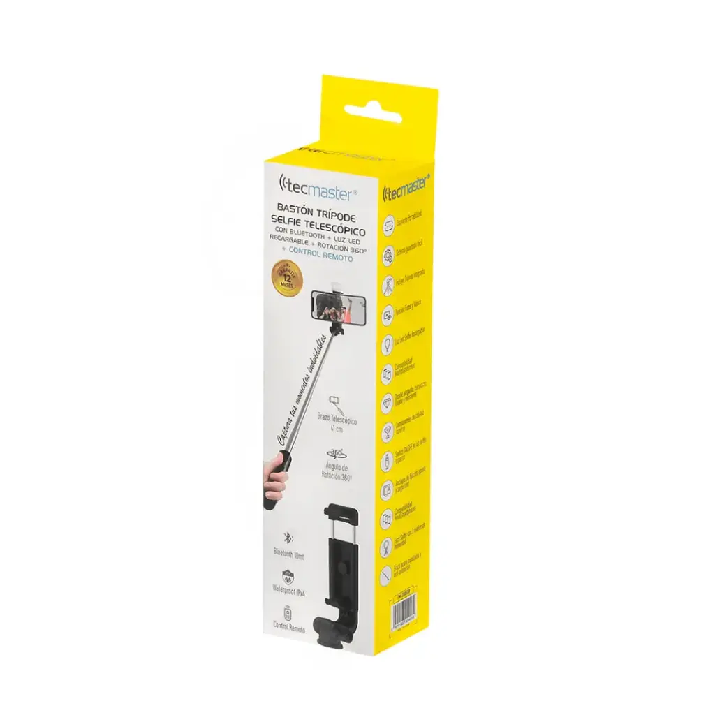 PALO SELFIE STICK BLUETOOTH+TRIPODE+ CONTROL PARA FOTO