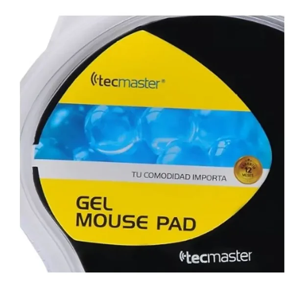 [7804657300093] MOUSE PAD GEL BLACK TECMASTER