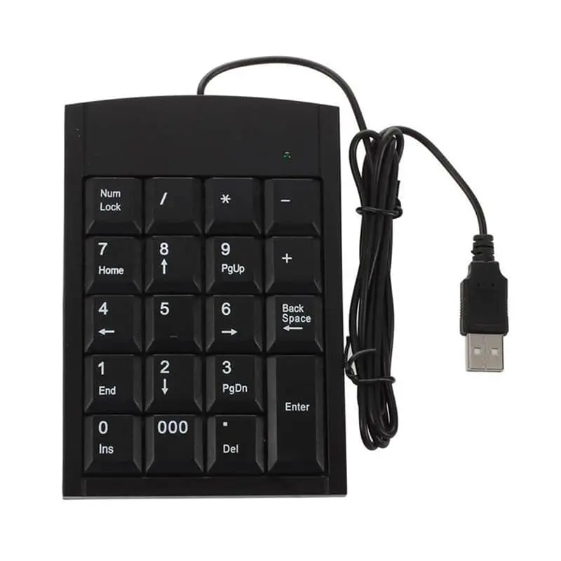[7168297807702] TECLADO NUMERICO USB ULTRA
