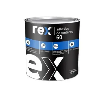 ADHESIVO REX CONTACTO 60 120 GRAMOS 1/32 DE GALON