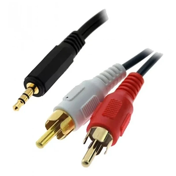 [6922001500782] Cable de audio 3,5mm a 2RCA de 
1,5 metros Ulink