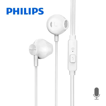 AUDIFONO PHILIPS ON EAR MANOS LIBRES TAUE101WT/00BLANCO