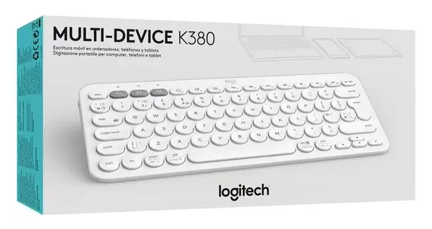 TECLADO LOGITECH K380 BLANCO