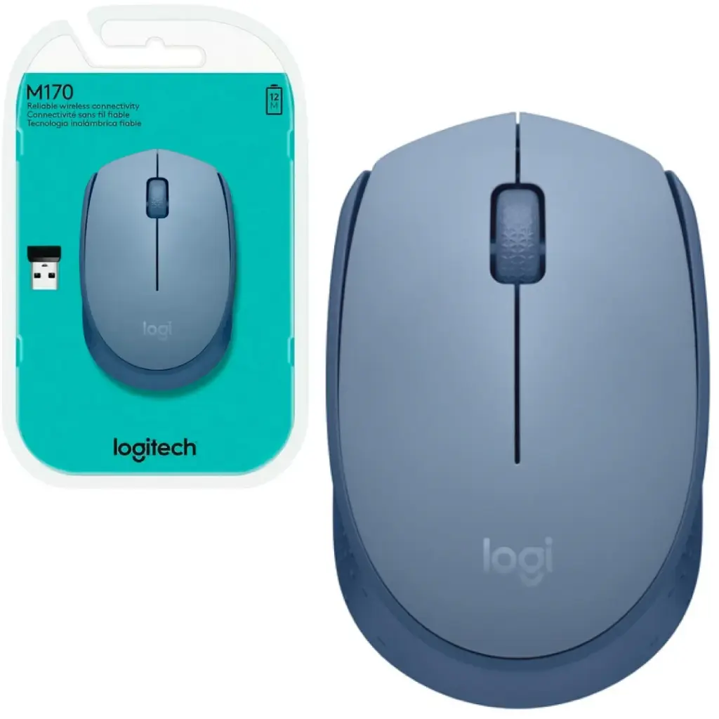 [29LOGM170C] MOUSE M170 BLUEGREY LOGITECH