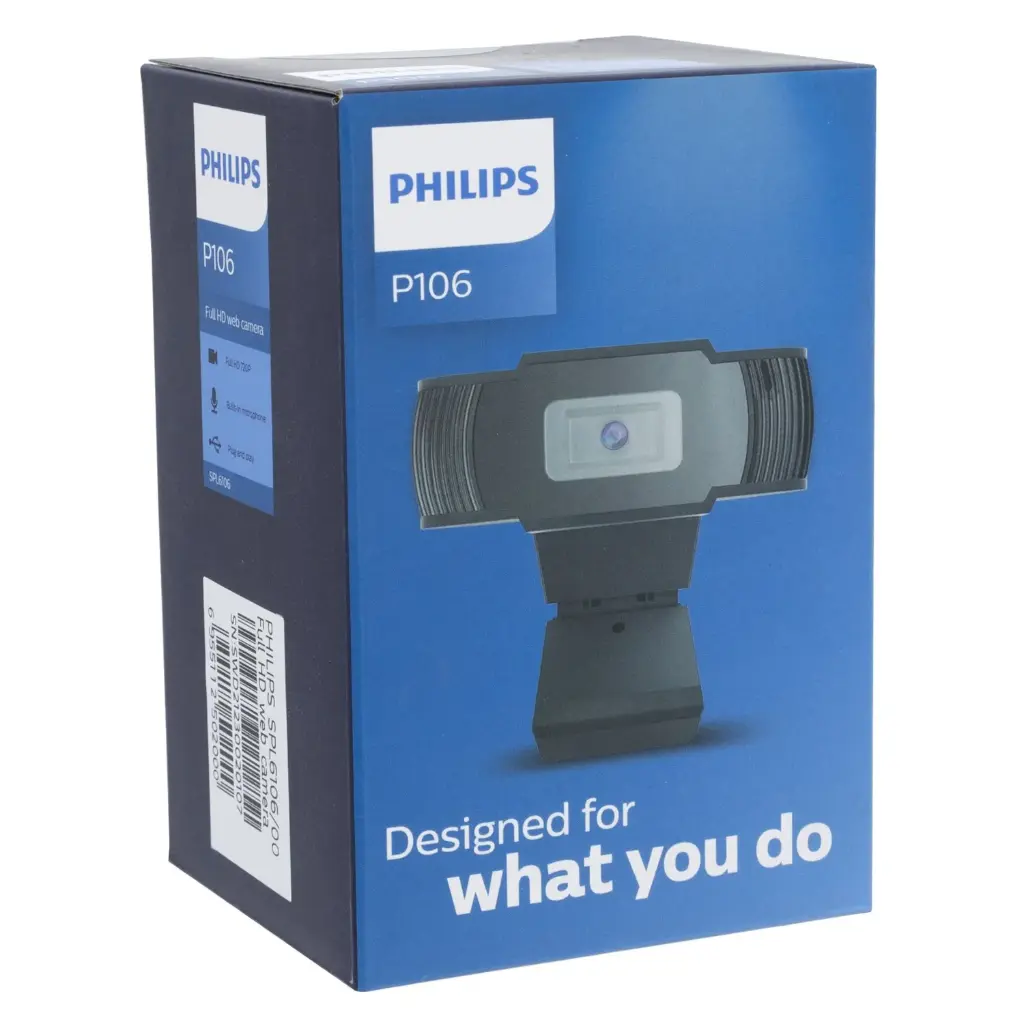 [6955112502000] SPL6106 WEBCAM PHILIPS 720P