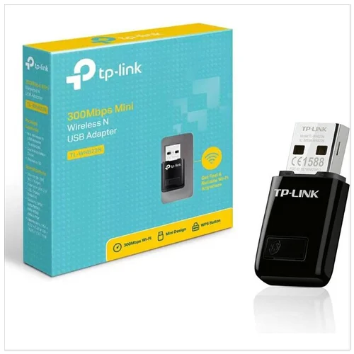 ADAPT. TPLINK 300 MBPS MINI WIRELESS USB ADAPTER