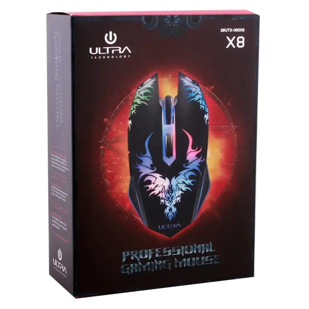 [29UTX000X8] GAMER MOUSE X8 ULTRA TECHNOLOGY