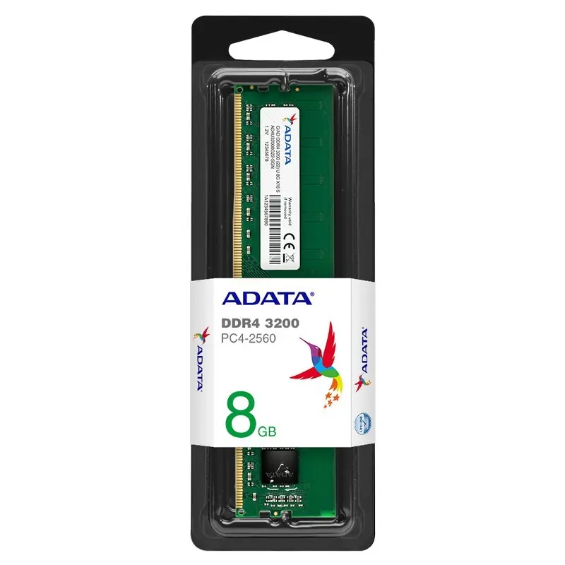 ADATA B 8GB 3200MHZ DDR4DIM MEMORY RAM