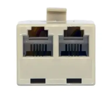 ADAPTADOR DOBLE TELEFONICO