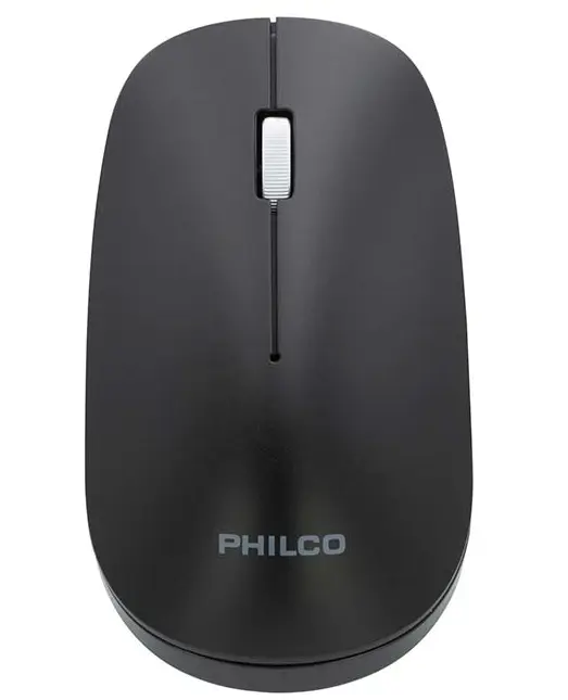 Mouse Inalambrico USB 3 Botones 1600 DPI Negro Philco – 29ppr7305b