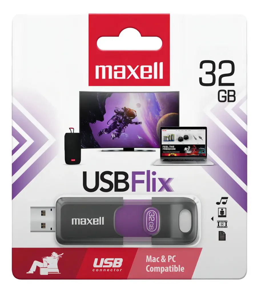 Pendrive Maxell FLIX 32GB 2.0