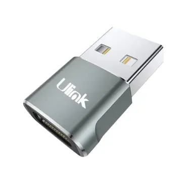 ADAPTADOR USB C HEMBRA A USB MACHO 2.0 MODELO UL-ADCU30