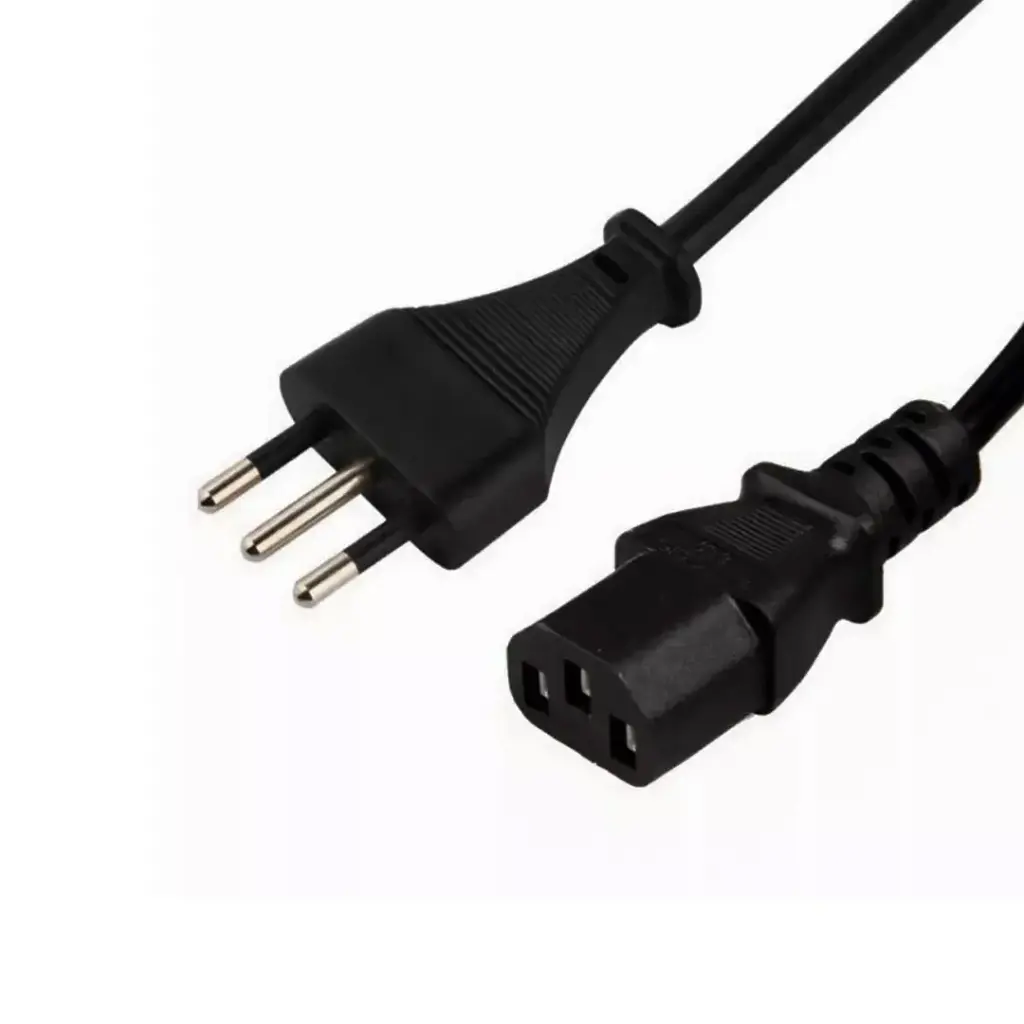 [150188] Cable de poder universal para PC de 1,8 mts, 3*42*0,15mm 