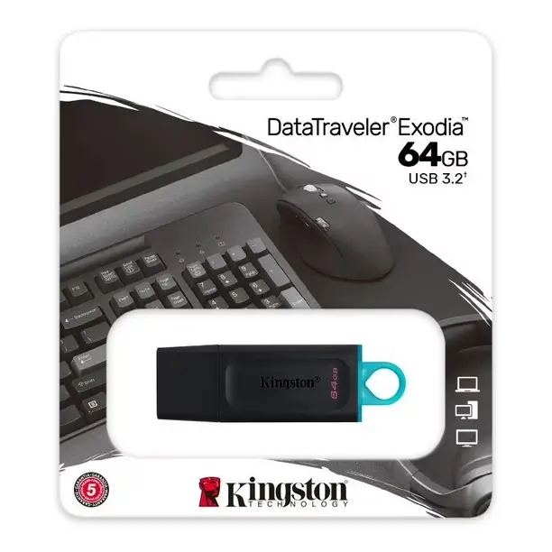 DTX/64GB PENDRIVE EXODIA 3.2 -64GB