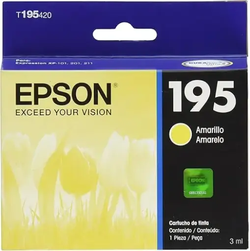 [010343902305] TINTA EPSON T195420 AMARILLO