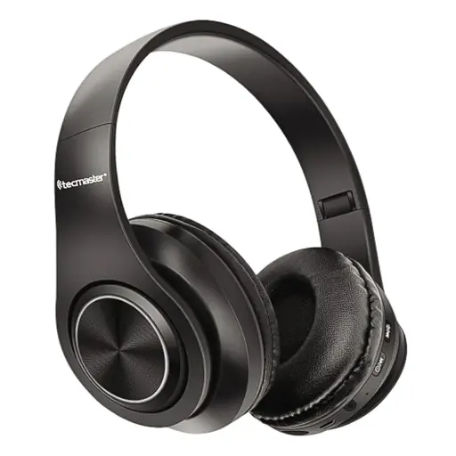[TM-300525] AUDÍFONOS HEADSET BLUETOOTH 5.3 TECMASTER RECARGABLES