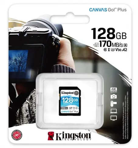 [740617301458] SDG3/128GB MEMORIA SD CANVAS GOPLUS 128GB